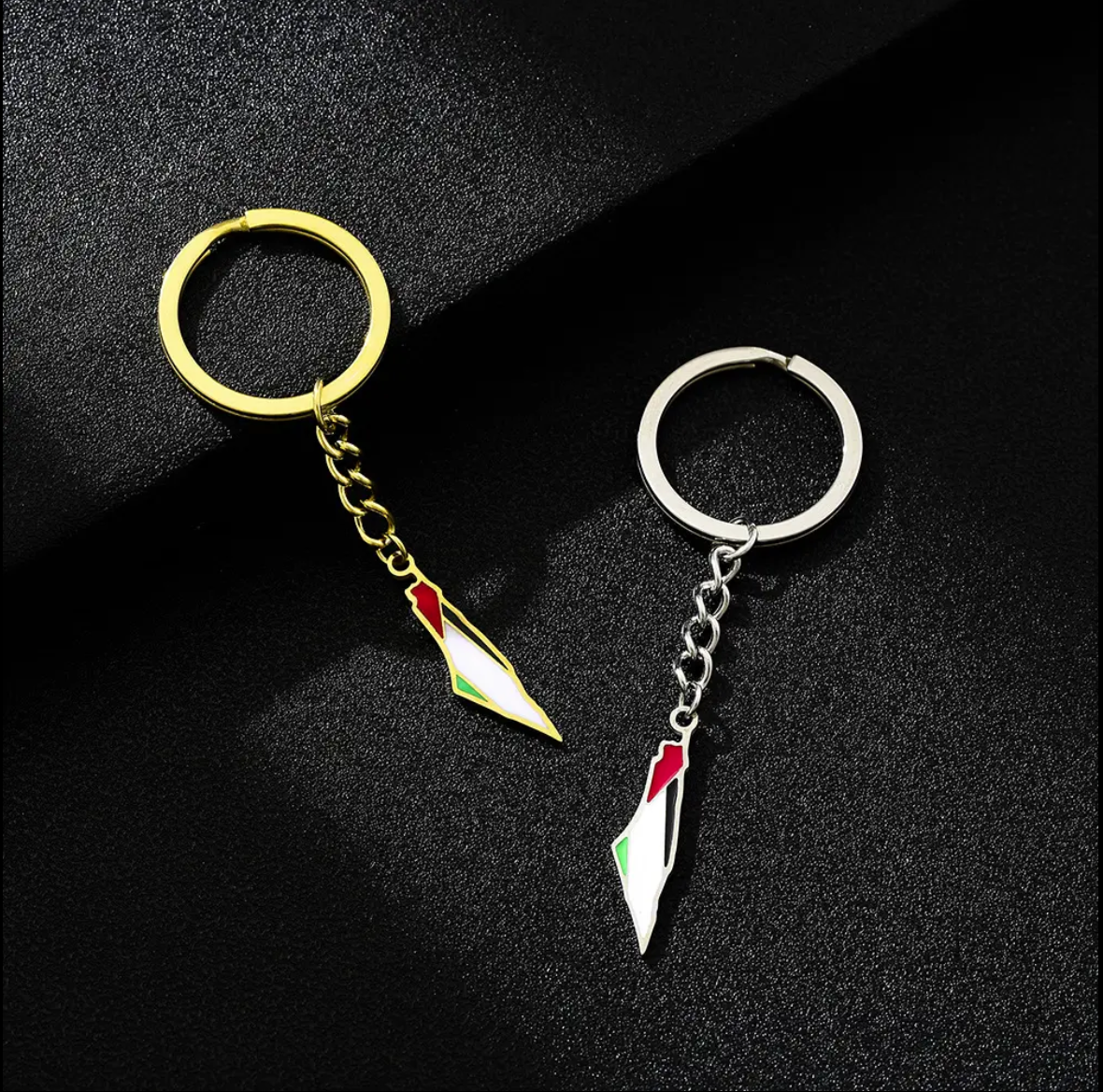 Palestinian map Keychain