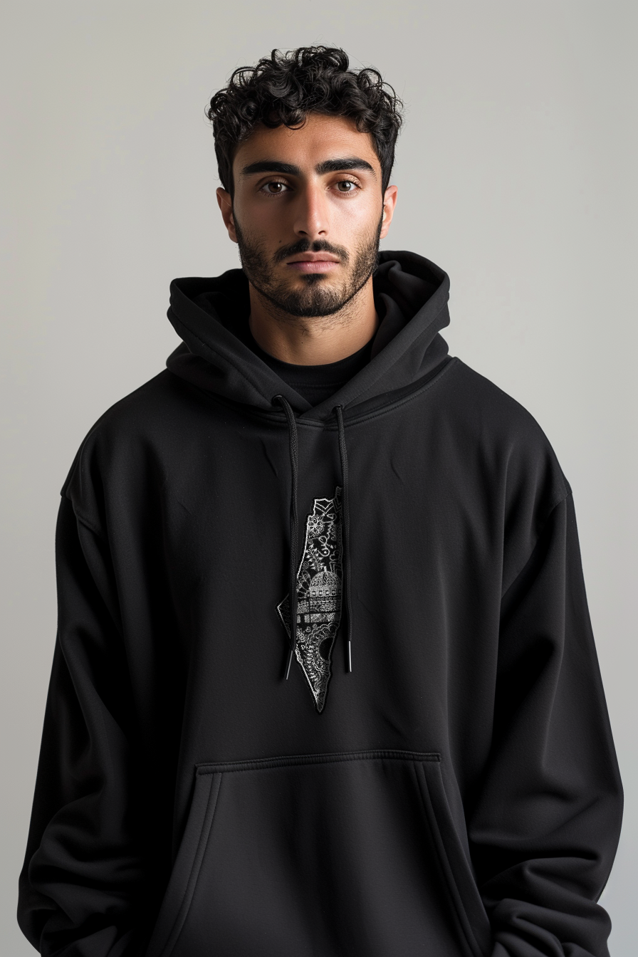 Black Palestine Hoodie